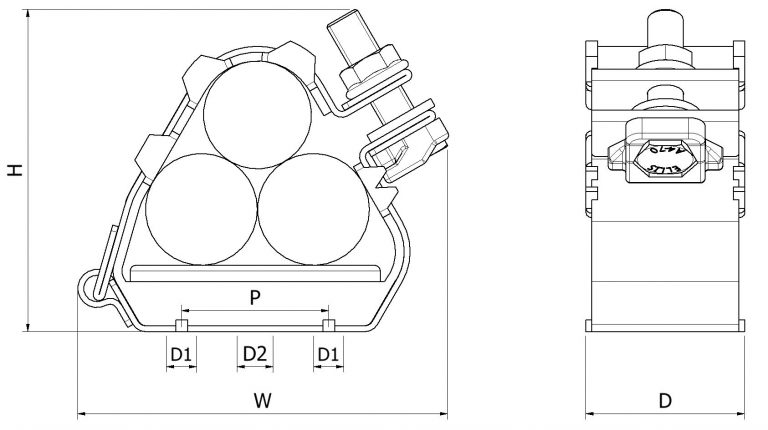 emperor trefoil cable cleat